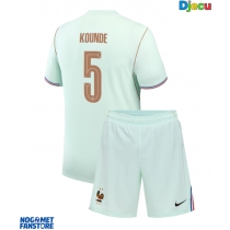 Francuska Jules Kounde #5 Gostujuci Dres za djecu SP 2026 Kratak Rukav (+ Kratke hlače)